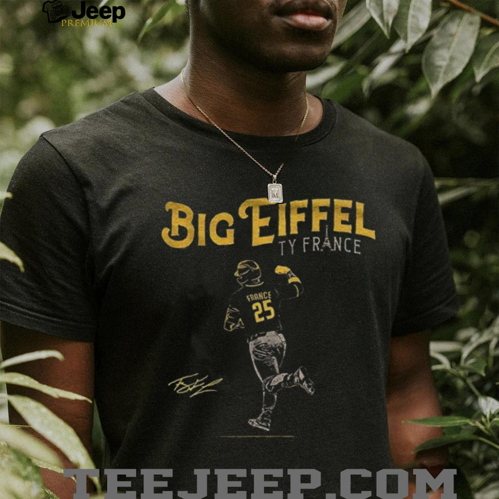 Ty France San Diego Padres baseball player Big Eiffel shirt