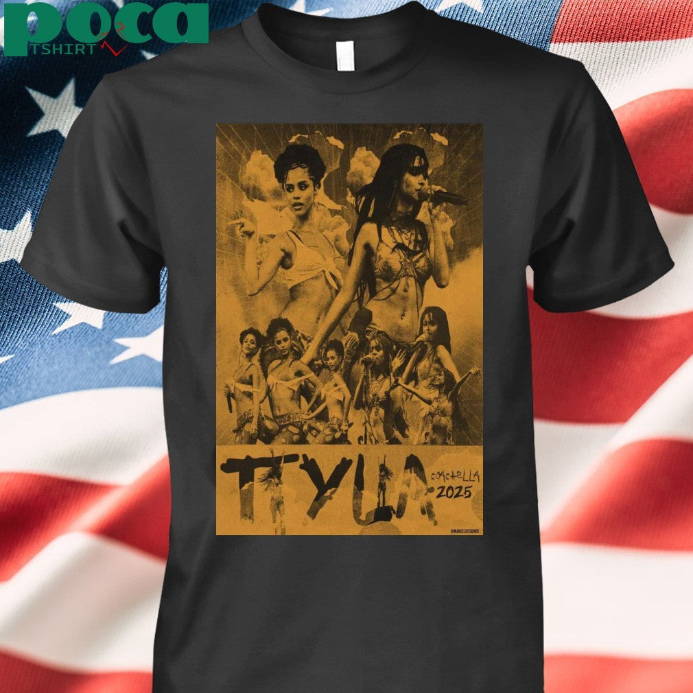Tyla Coachella 2025 Indio, CA Concert Poster shirt