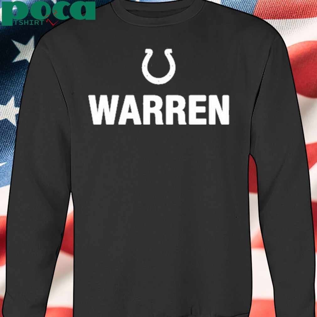 Tyler Warren Wearing Colts Warren Shirt