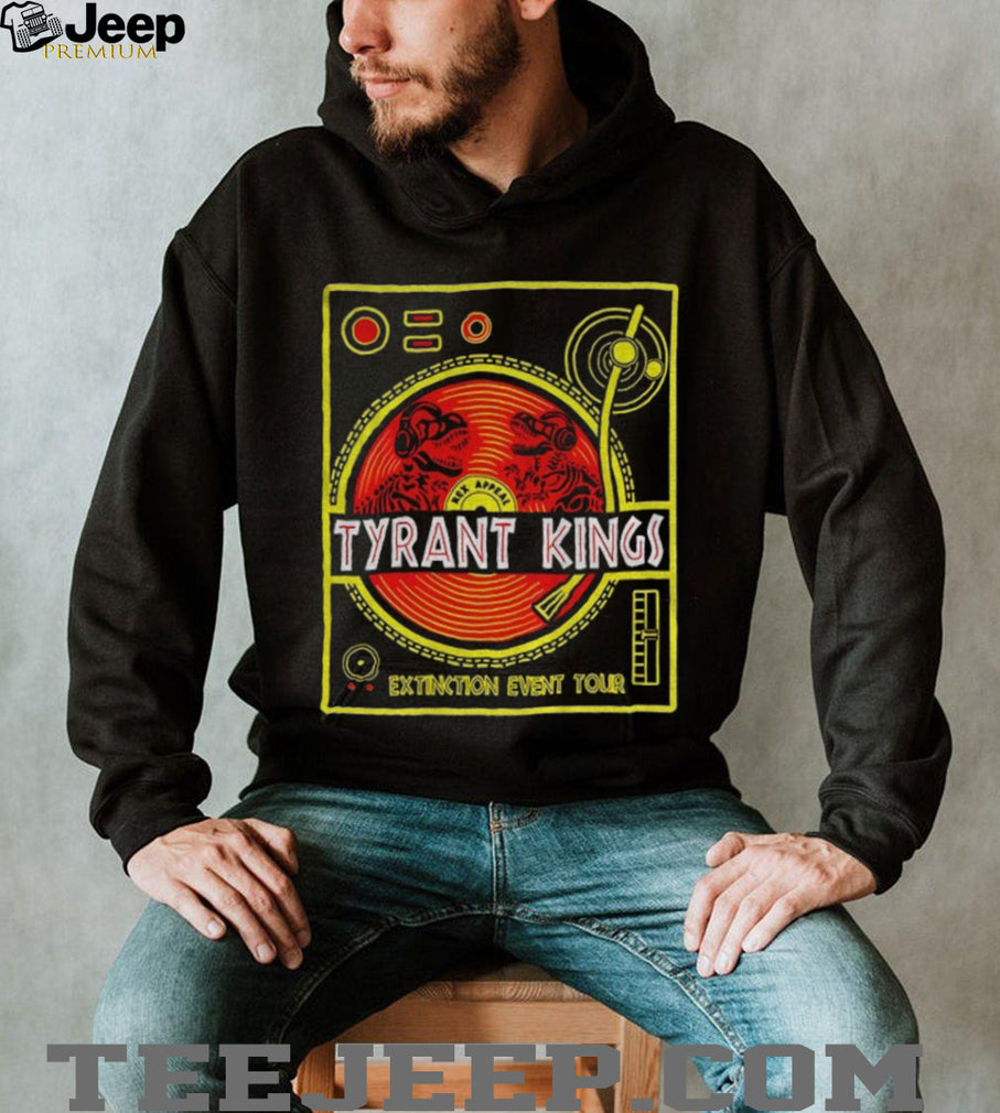 Tyrant Kings Extinction World Tour DJ T Rex shirt