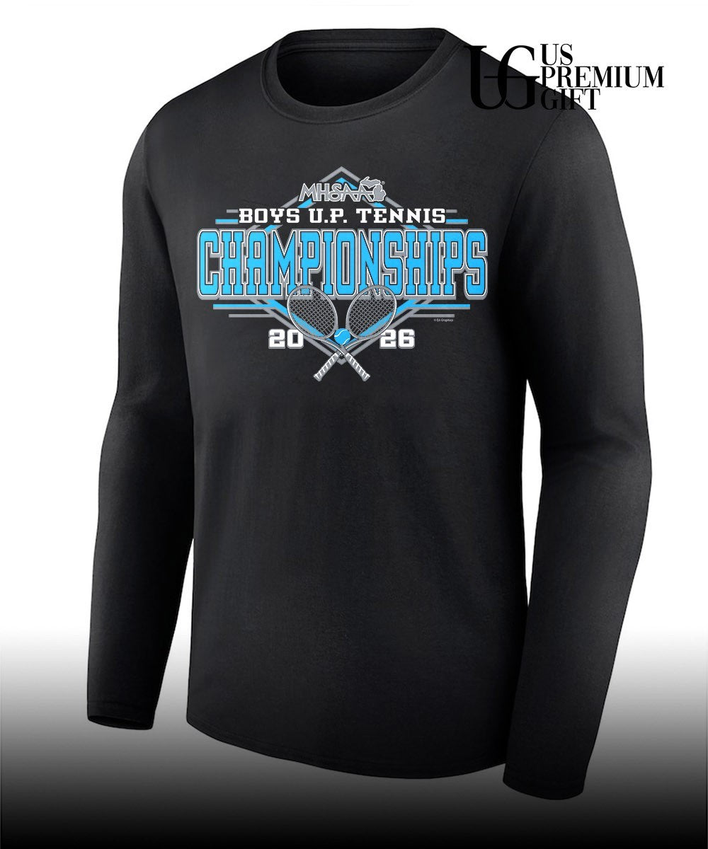U.P 2026 MHSAA Boys Tennis Championships shirt