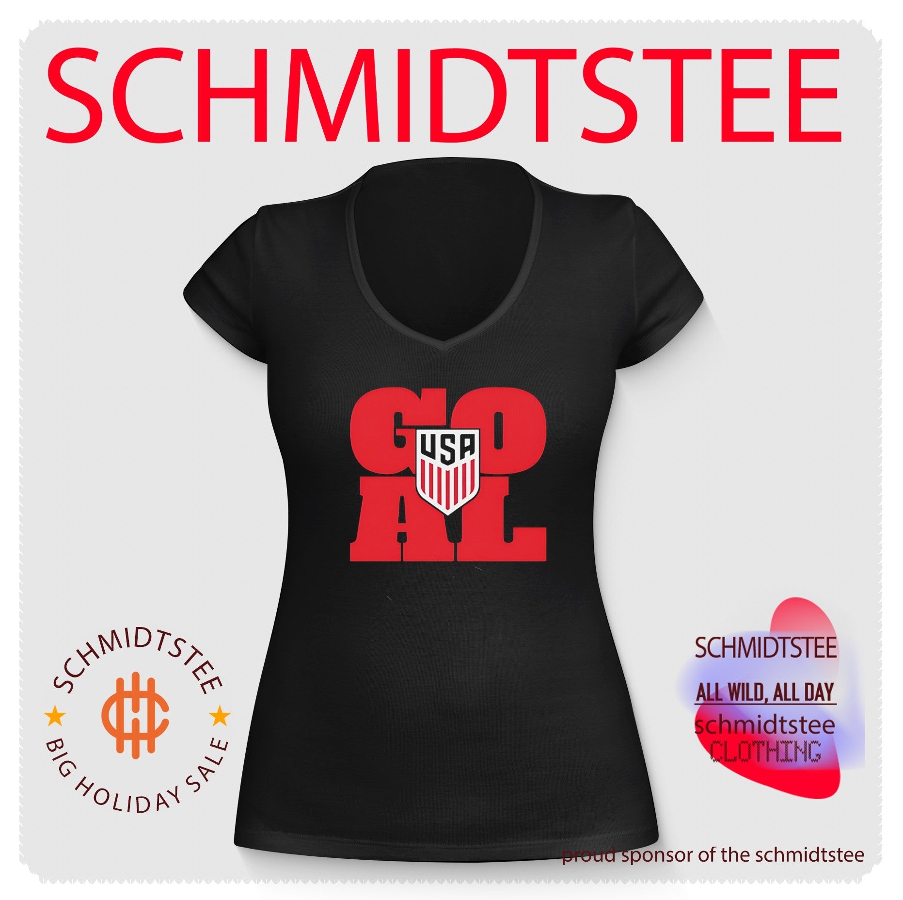 U.S Soccer 2026 World Cup GOAL Logo shirt