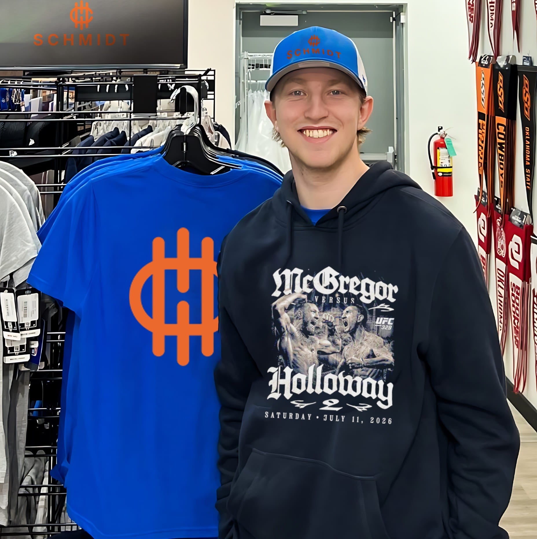 UFC 329 Conor McGregor vs Max Holloway 2 July 11 2026 shirt