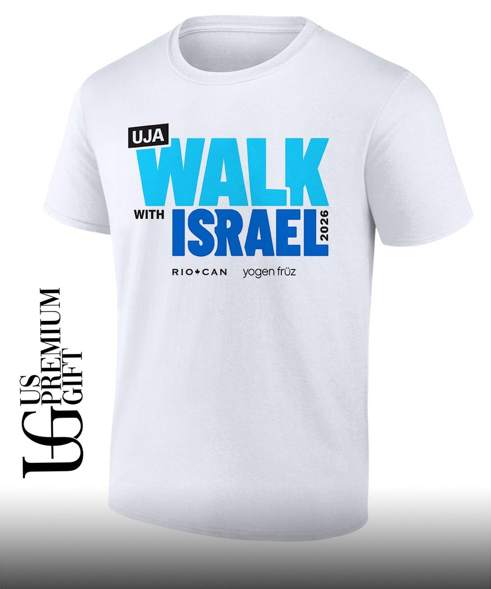 UJA walk with Israel 2026 T-shirt