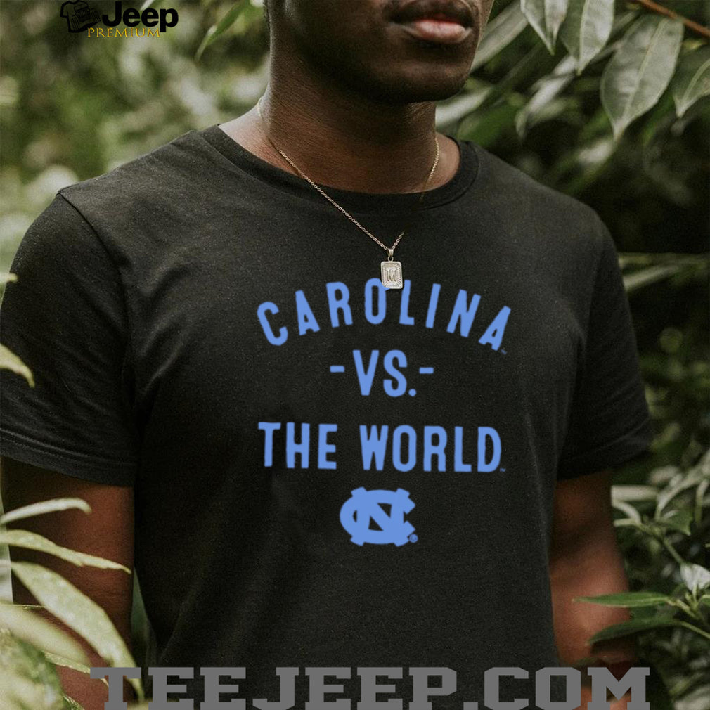 UNC Tar Heels Carolina vs the World 2026 logo shirt
