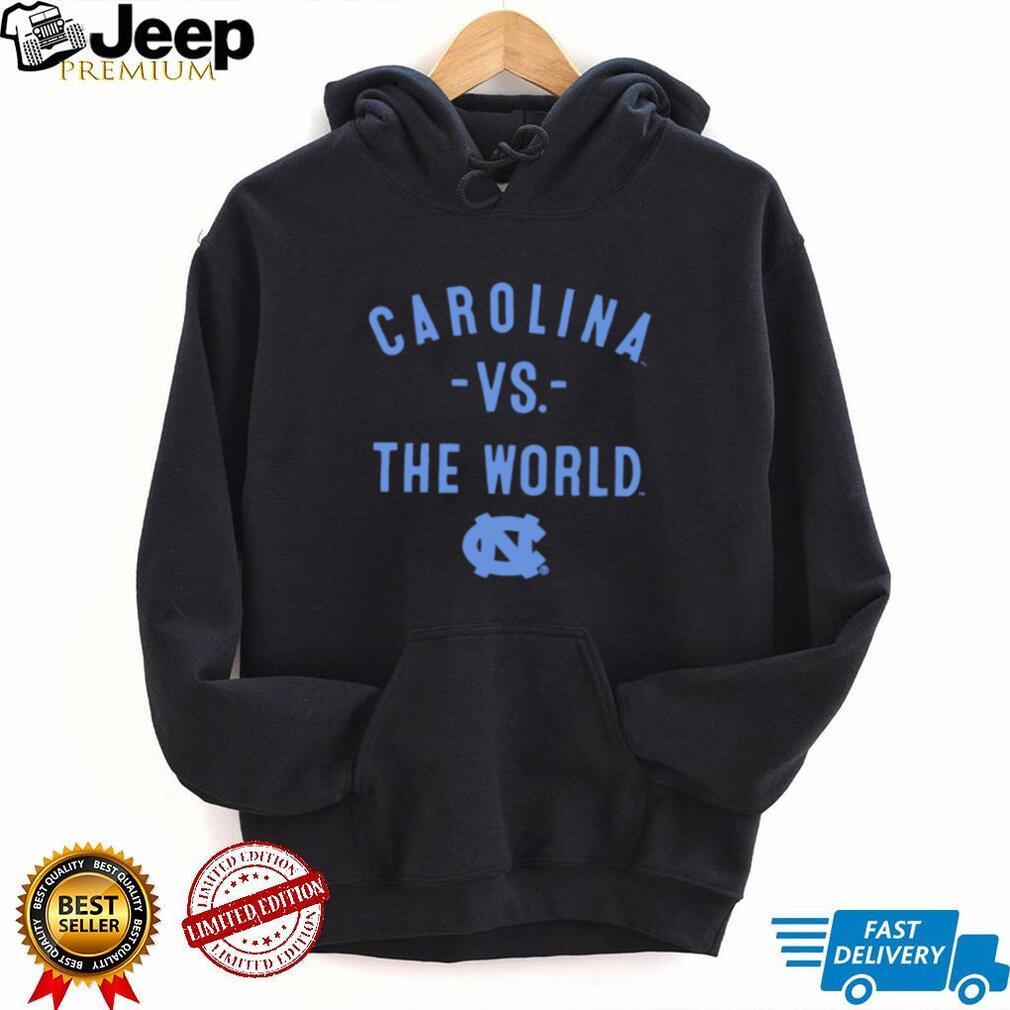 UNC Tar Heels Carolina vs the World 2026 logo shirt