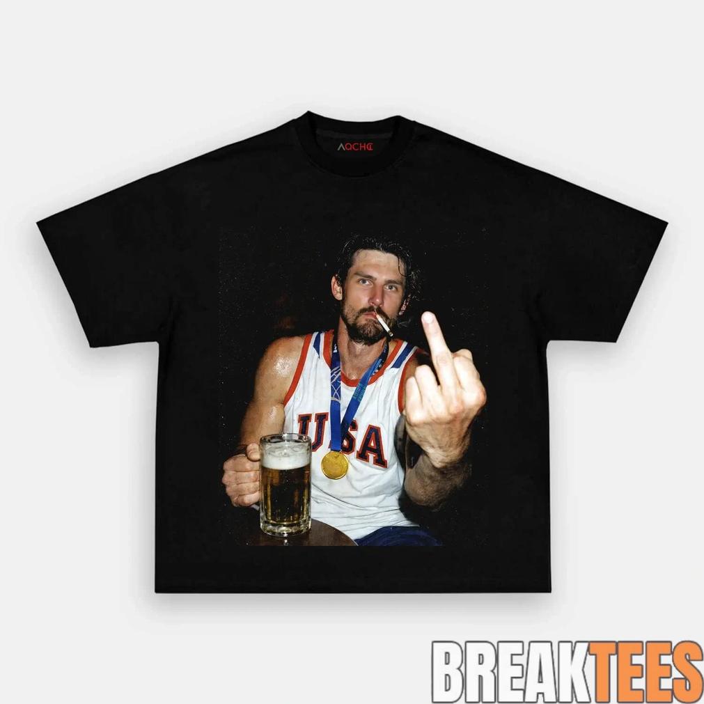 USA Hockey CONNOR After Hours Middle Finger Shirt