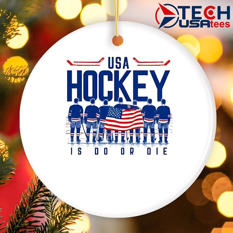 USA Hockey is do or die players flag shirt