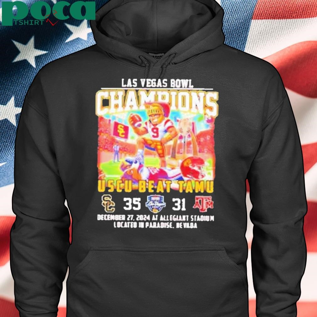 USC Trojans Beat Aggies Las Vegas Bowl Champions Shirt