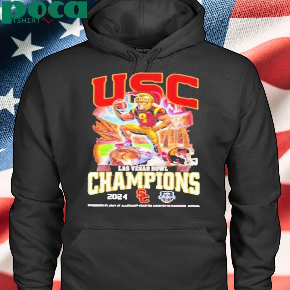 USC Trojans Las Vegas Bowl Champions Shirt