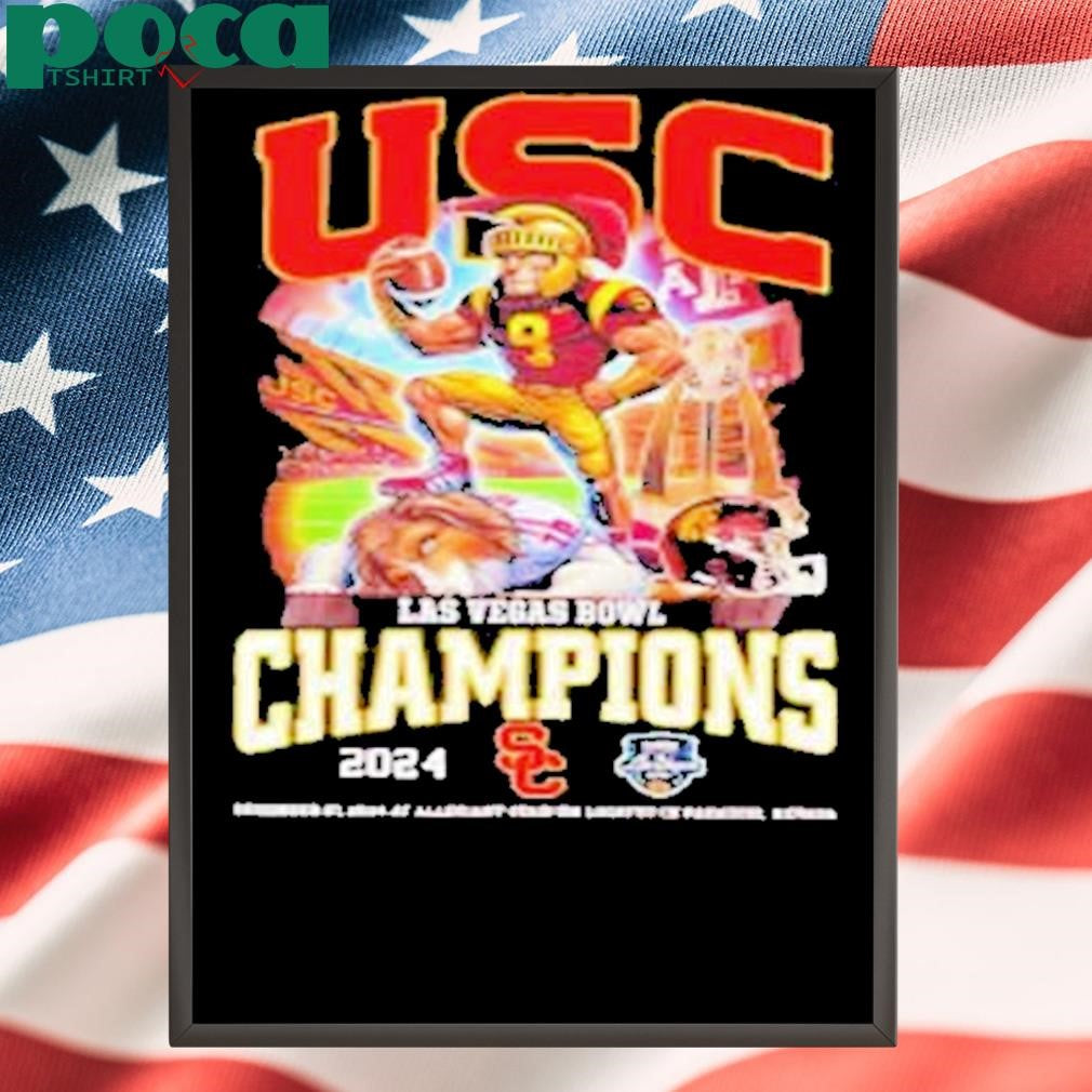 USC Trojans Las Vegas Bowl Champions Shirt