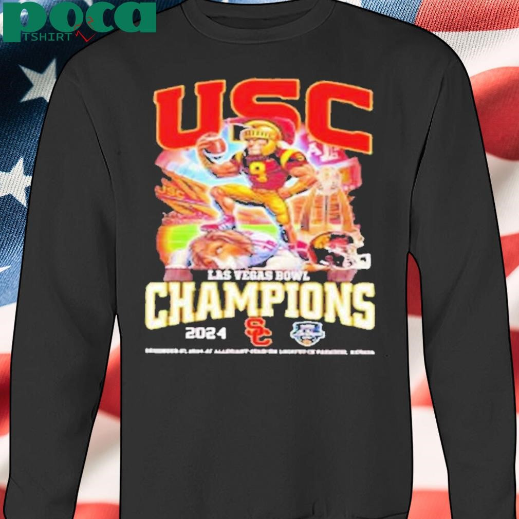 USC Trojans Las Vegas Bowl Champions Shirt