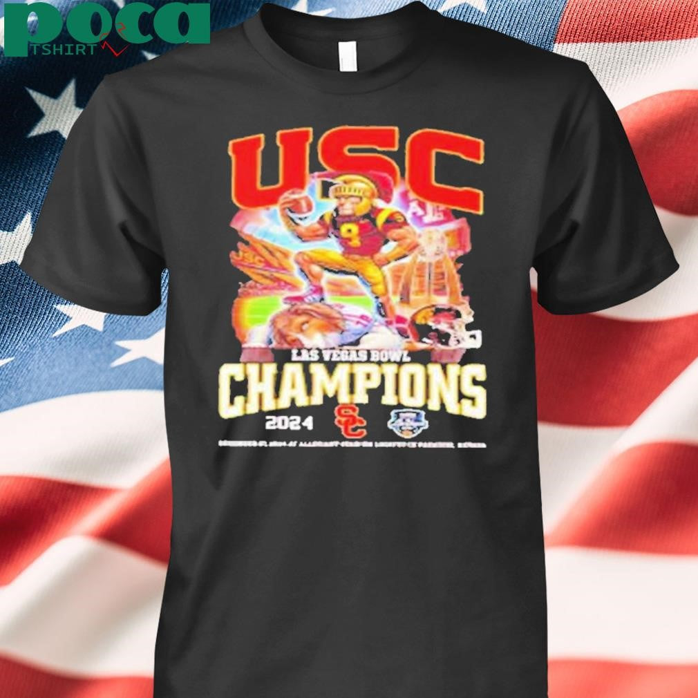 USC Trojans Las Vegas Bowl Champions Shirt