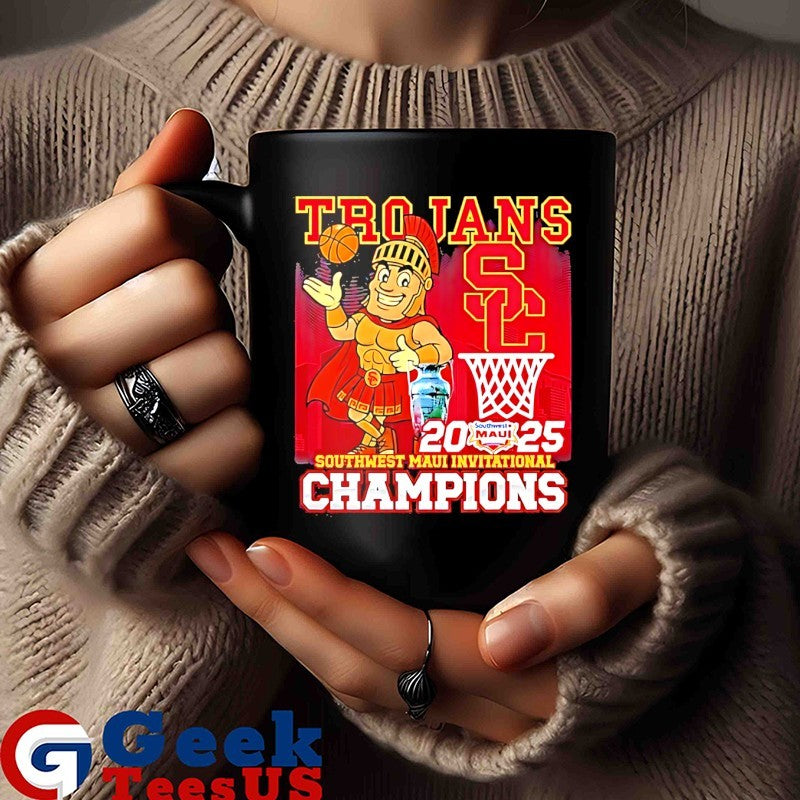 USC Trojans Southwest Maui Invitational Champions 2025 graphic shirt