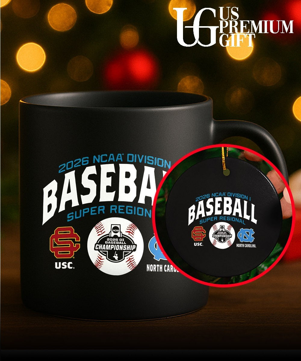 USC vs North Carolina Tar Heels NCAA Division I Baseball Super Regional 2026 shirt