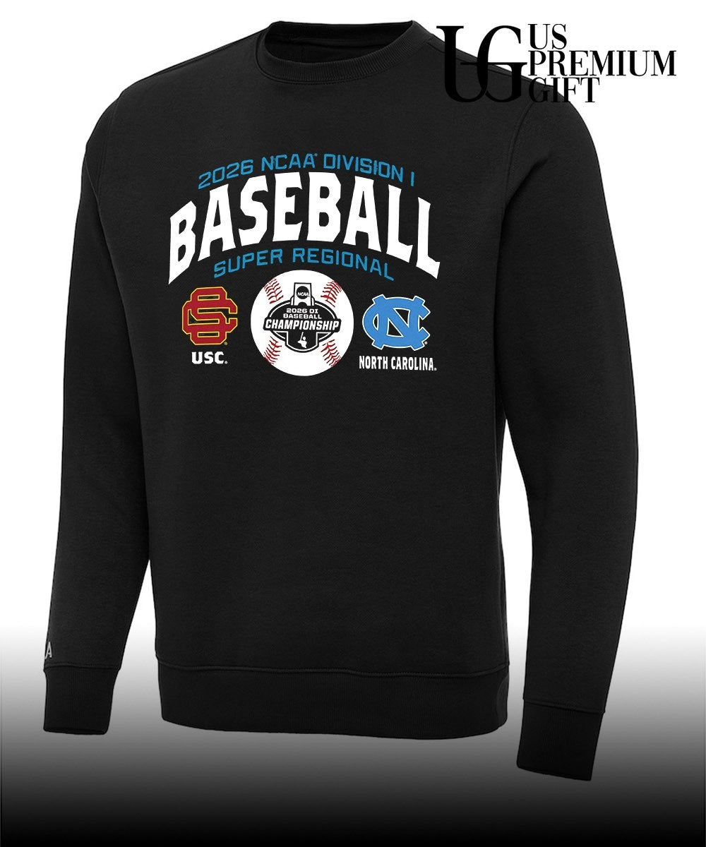 USC vs North Carolina Tar Heels NCAA Division I Baseball Super Regional 2026 shirt