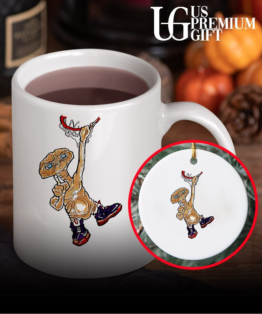 ET The Extra-Terrestrial Dunk Basketball T-shirt