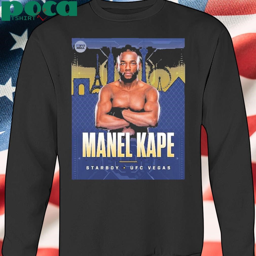 Ufc Vegas 103 Back To Back Wins For Manel Kape Starboy 2025 Espn Mma Poster T Shirt