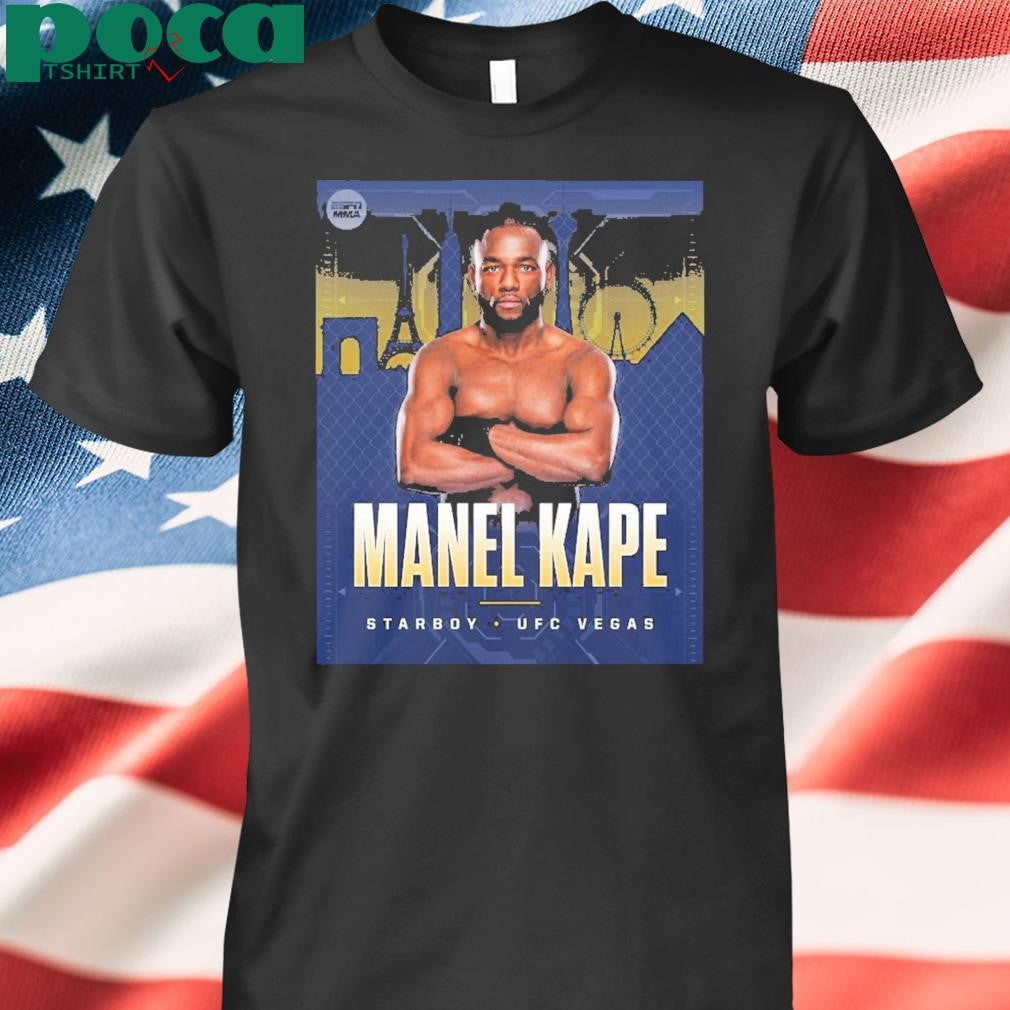 Ufc Vegas 103 Back To Back Wins For Manel Kape Starboy 2025 Espn Mma Poster T Shirt