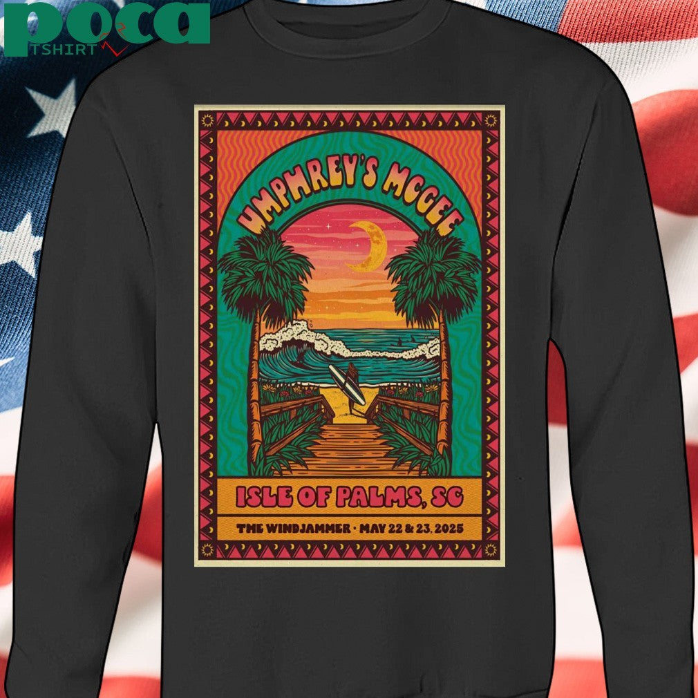 Umphrey’s McGee May 22-23 2025 Isle of Palms SC Poster shirt