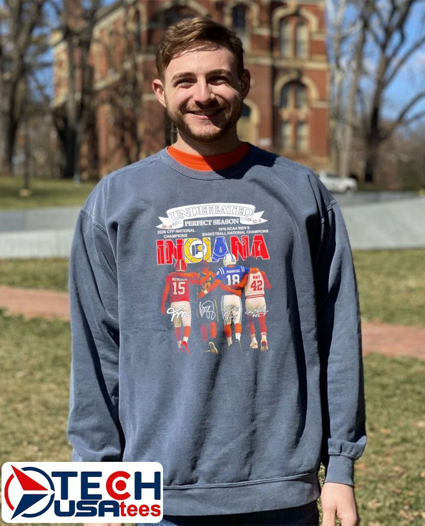 Undefeated Indiana Perfect Season 2026 CFP National Champs 4 Team 4 Legend shirt