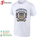 United States of America freedom rings 250 semiquincentennial celebration 1776 2026 liberty bell shirt