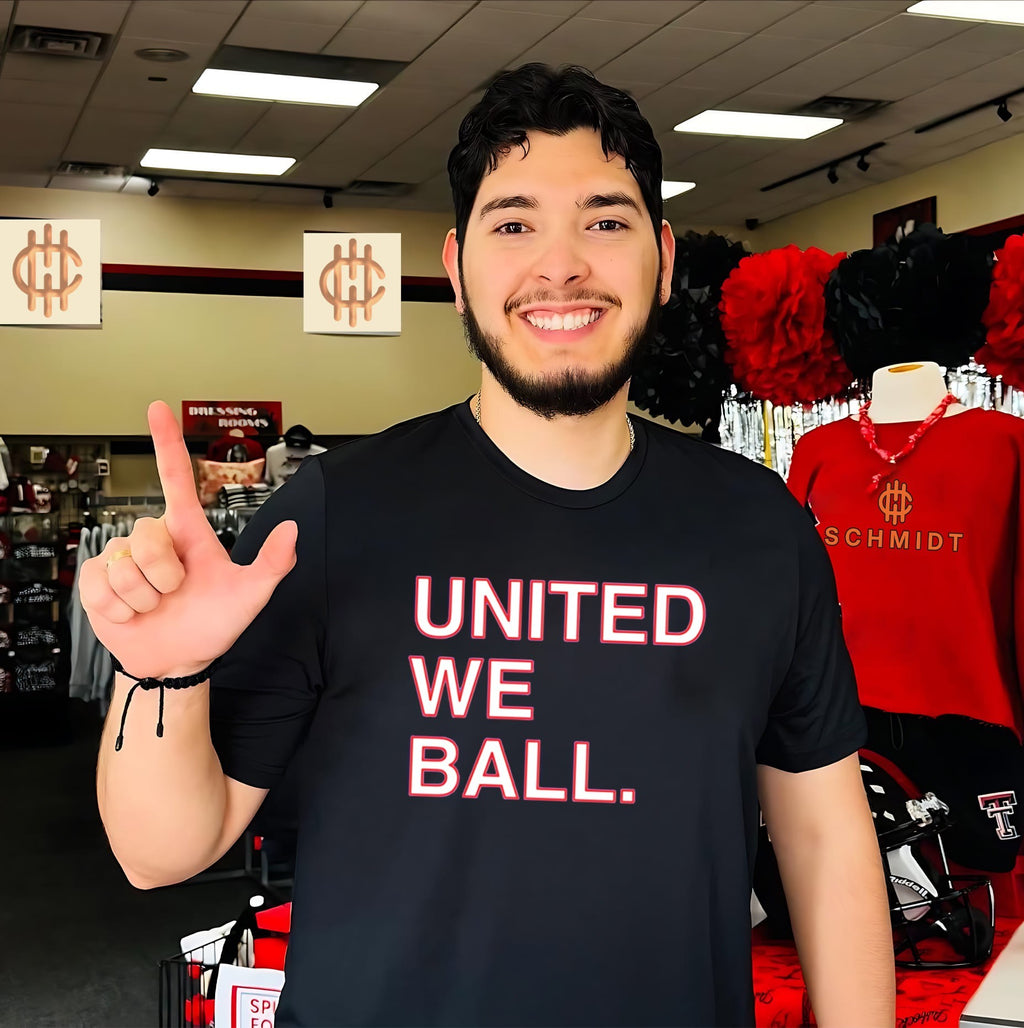 United We Ball basketball teamwork sports motivation shirt