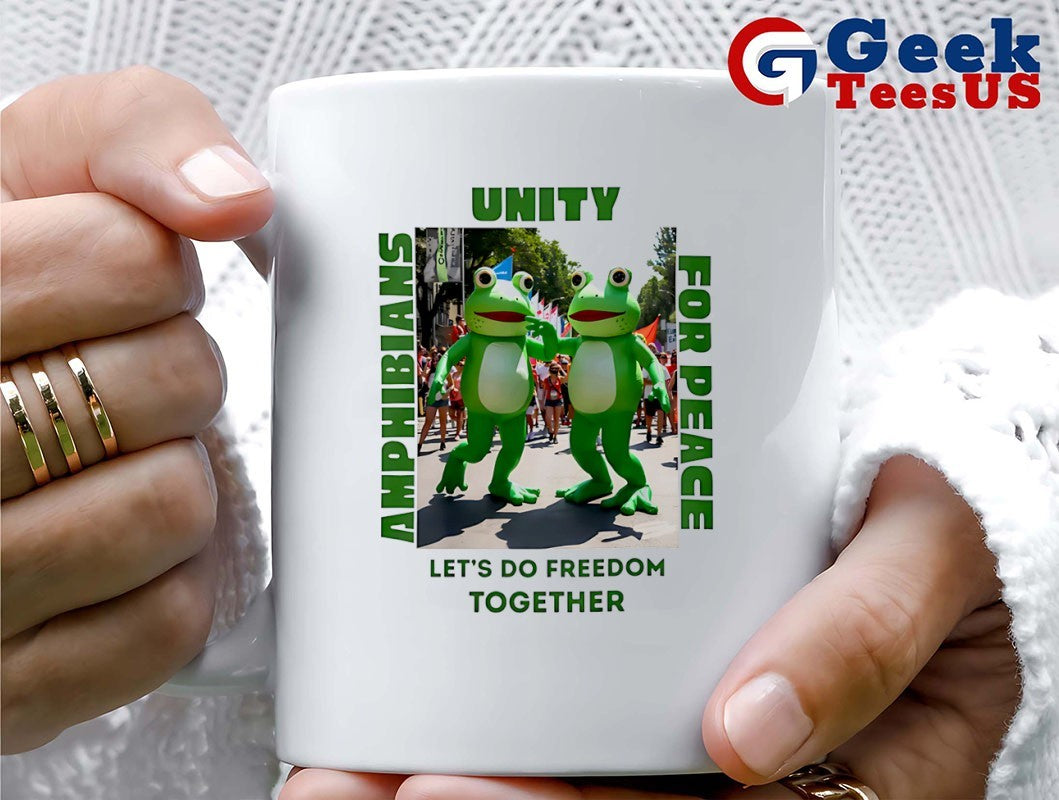 Unity Frog Let’s Do Freedom Together shirt