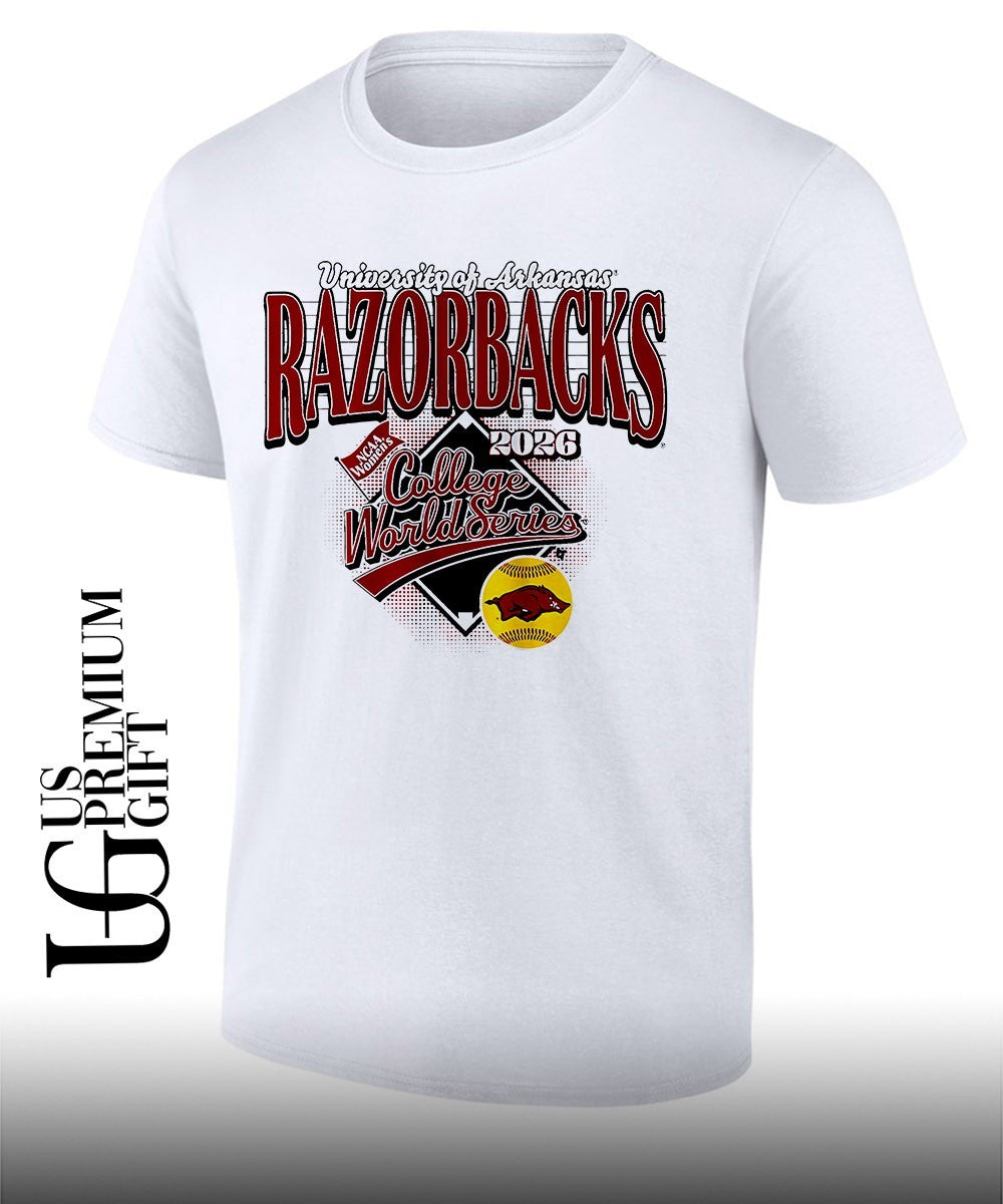 University of Arkansas Razorbacks Softball College World Series 2026 shirt