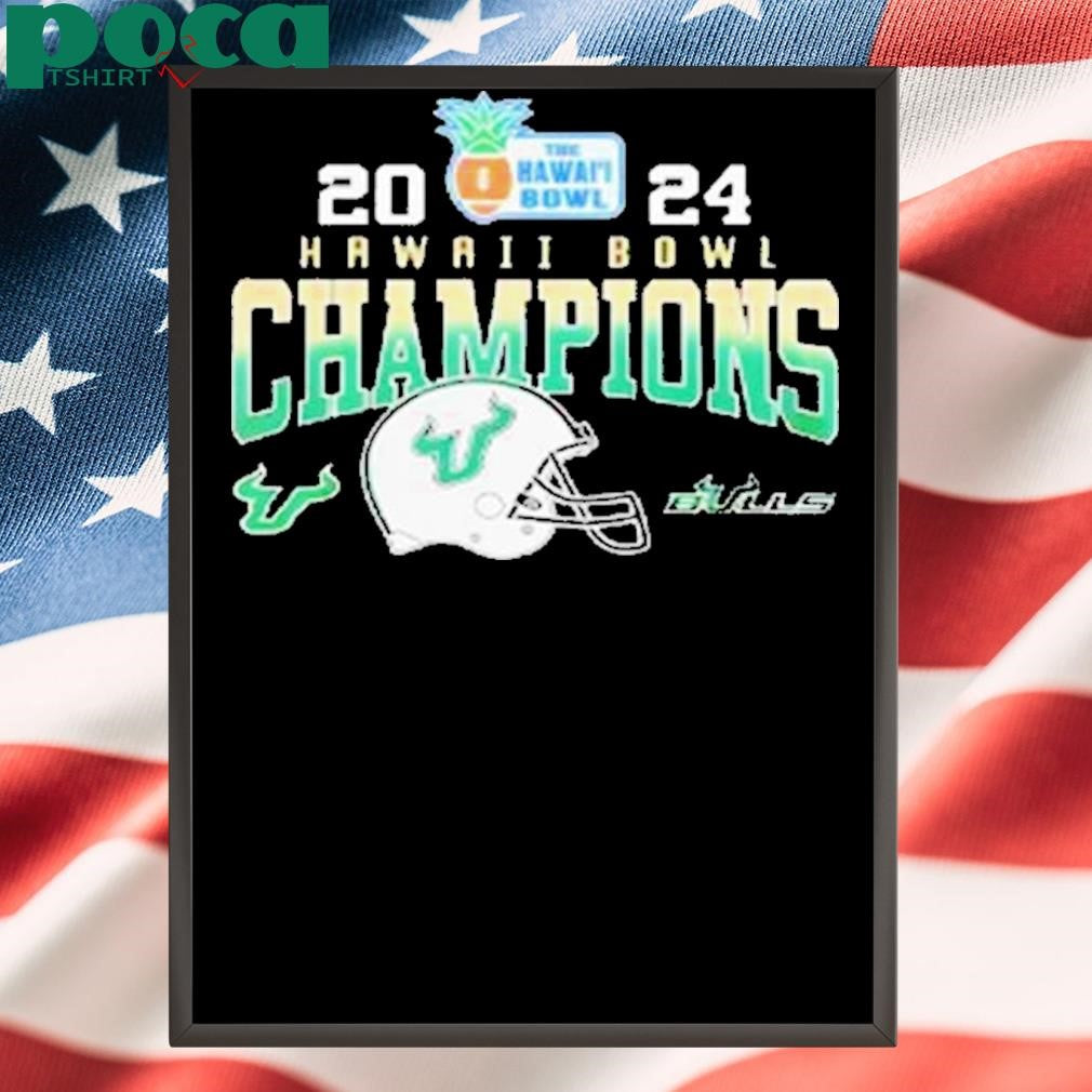 Usf Bulls Bowl Hawaii Champion 2024 Shirt