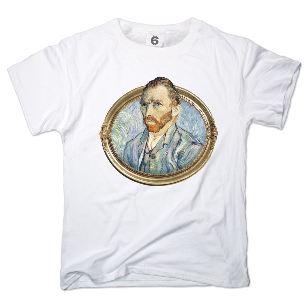 Van Gogh Full Color Framed Self Portrait Painting