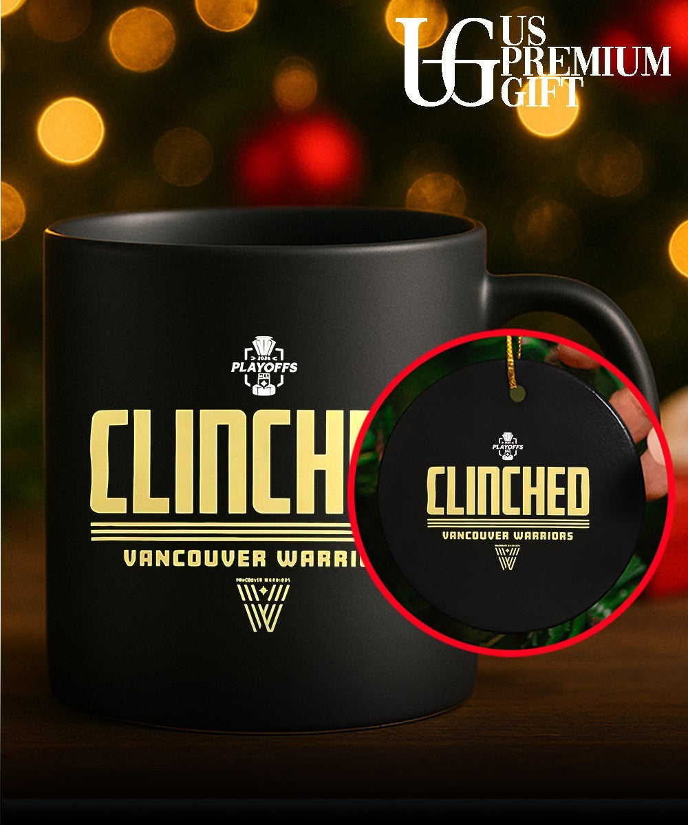 Vancouver Warriors Clenched NLL 2026 Playoffs shirt