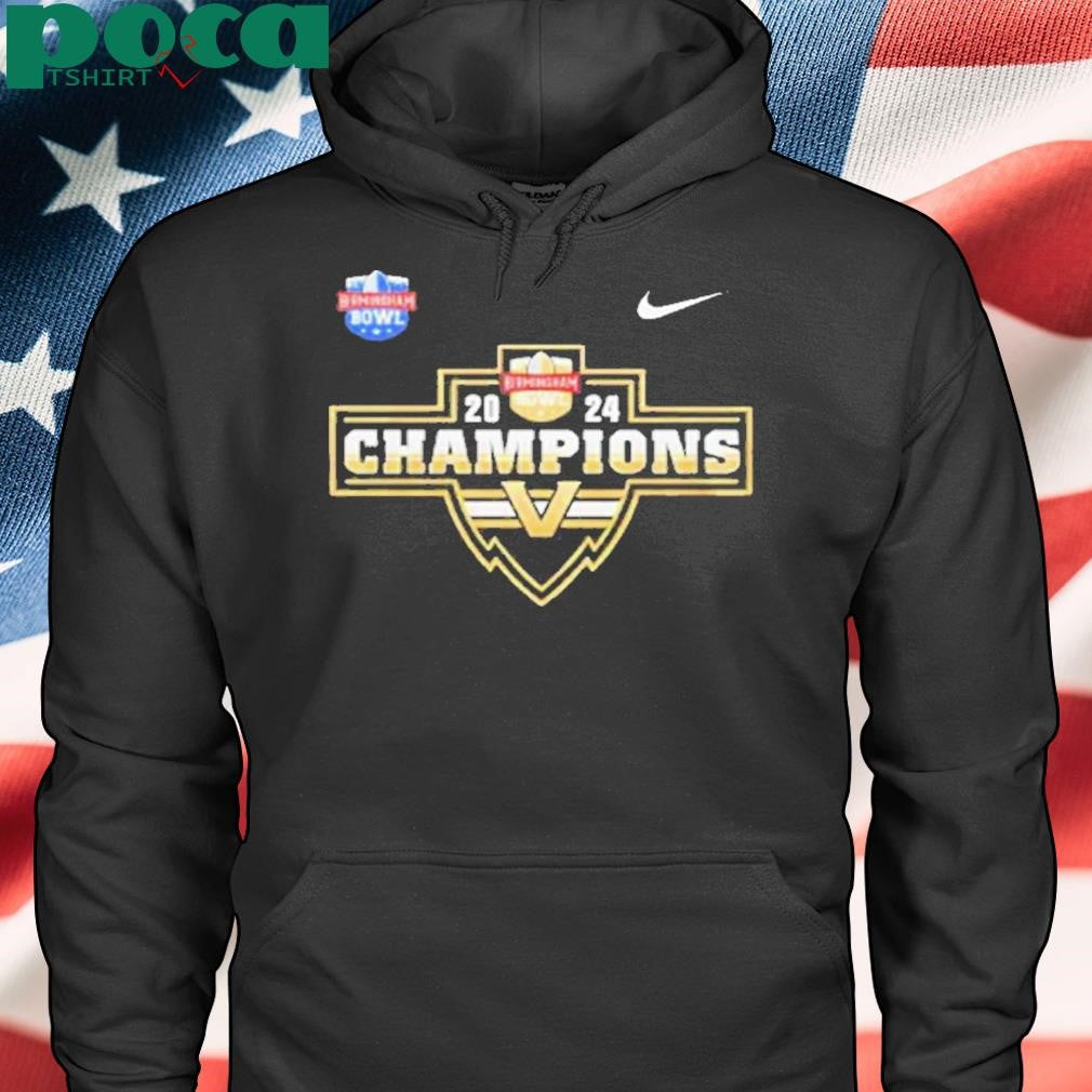 Vanderbilt Football Birmingham Bowl Champions 2024 Shirt