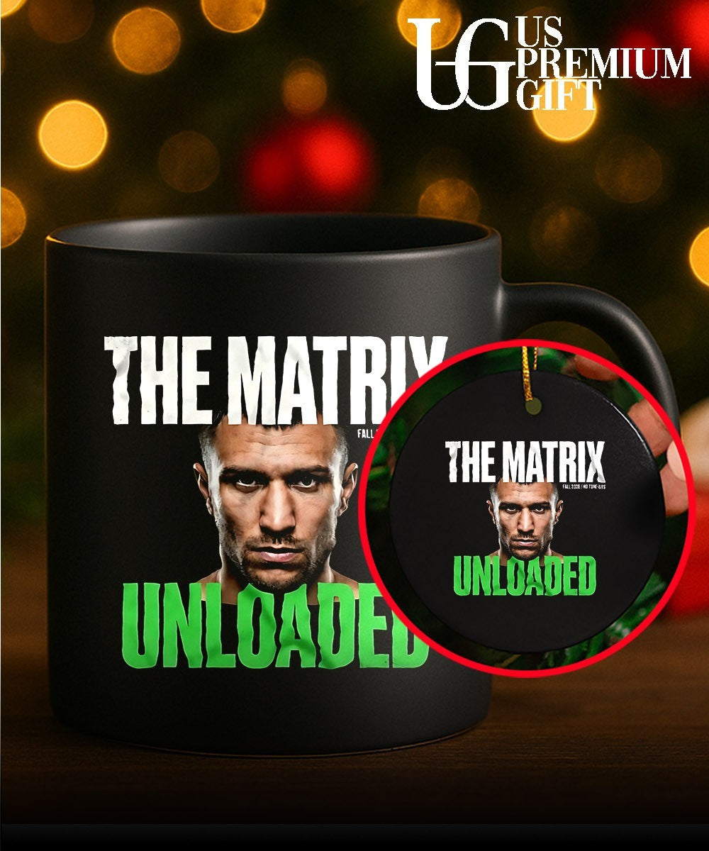 Vasyl Lomachenko boxing the Matrix fall 2026 no tuneups unloaded shirt
