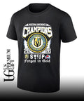 Vegas Golden Knights vs Colorado Avalanche Western Conference Champions 2026 Sweep forged in Gold shirt