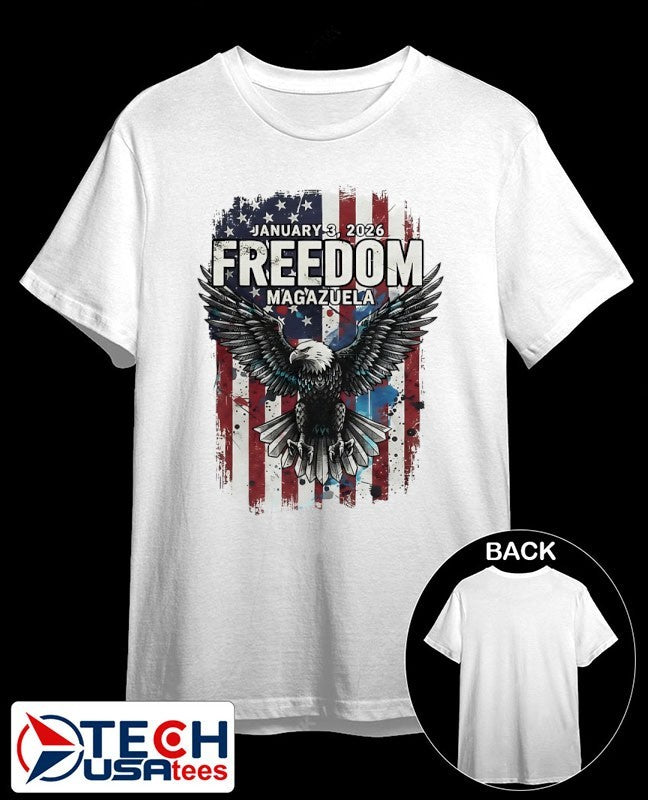 Venezuela January 3 2026 Freedom Magazuela Eagle flag shirt