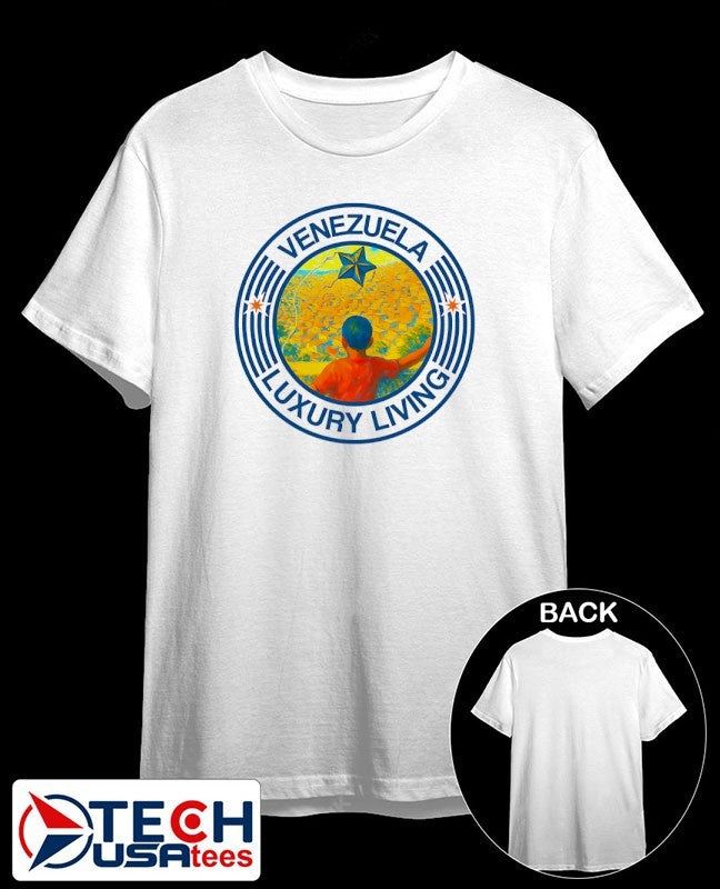 Venezuela Luxury Living logo shirt