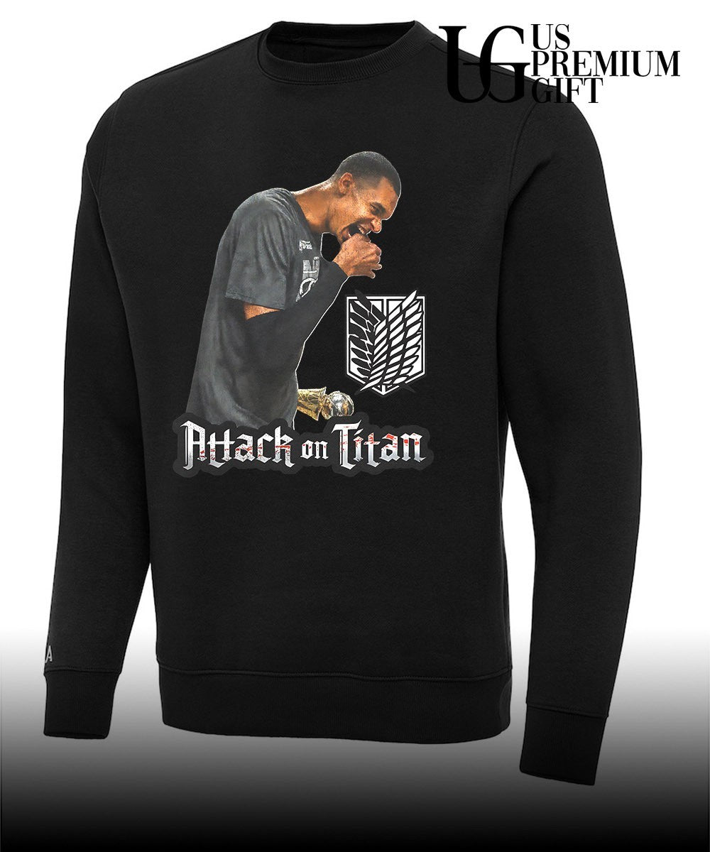 Victor Wembanyama Attack on Titan Spurs NBA shirt