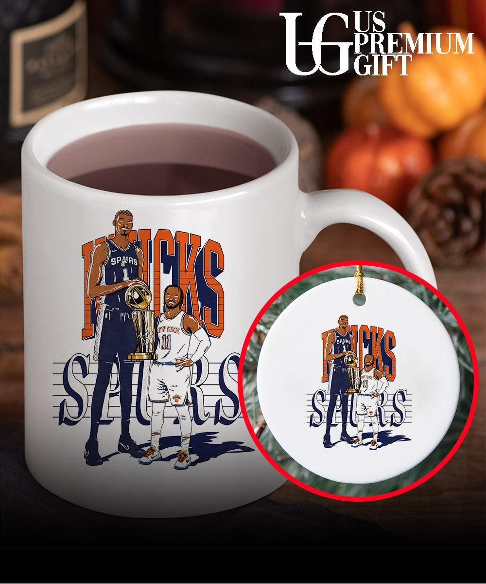 Victor Wembanyama Jalen Brunson NBA Finals Knicks Spurs NBA 2026 shirt