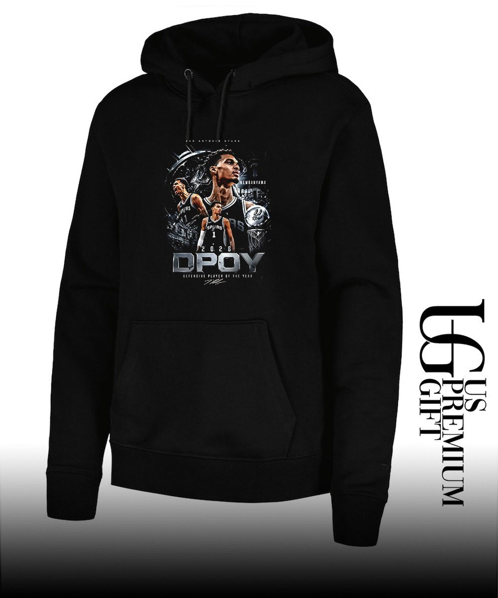 Victor Wembanyama San Antonio Spurs Dpoy Defensive Player Of The Year 2026 graphic shirt