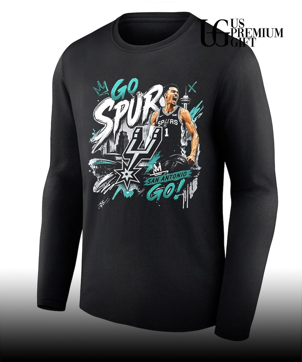 Victor Wembanyama San Antonio Spurs Go Spurs San Antonio Go NBA 20265 shirt