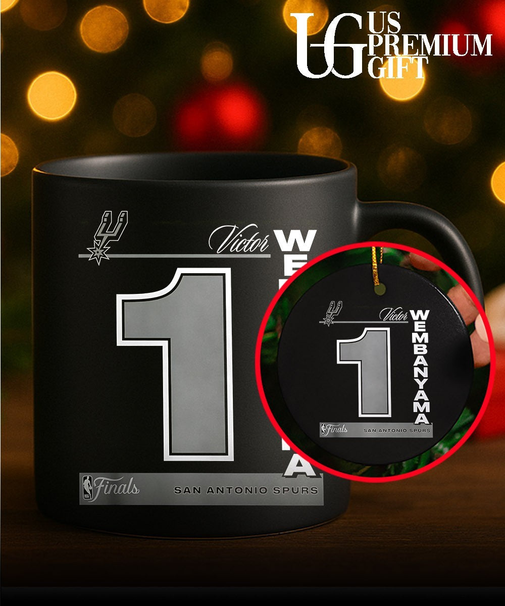 Victor Wembanyama San Antonio Spurs NBA Finals 1 logo shirt