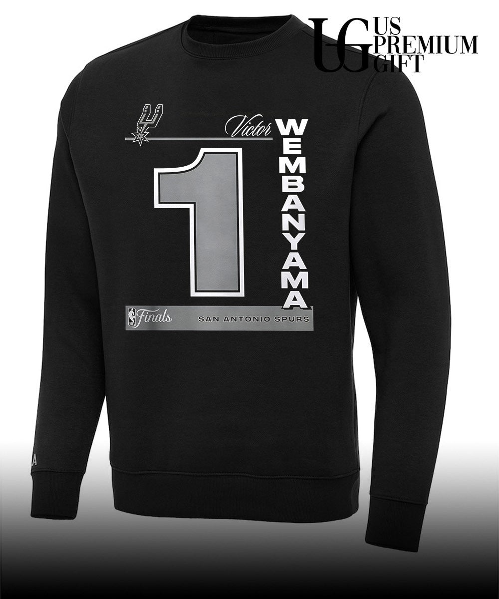 Victor Wembanyama San Antonio Spurs NBA Finals 1 logo shirt