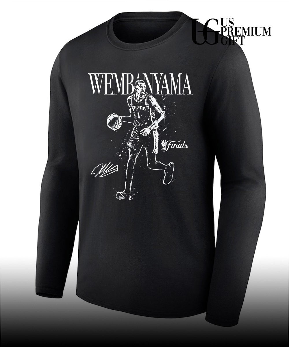 Victor Wembanyama San Antonio Spurs NBA Finals 2026 signature shirt