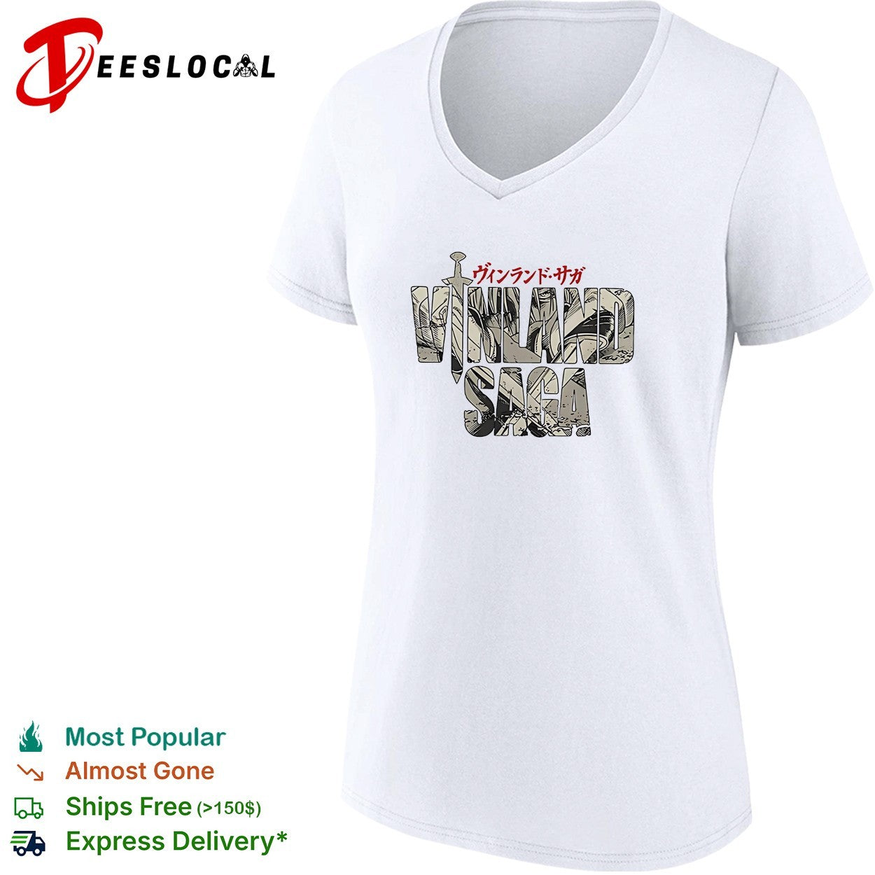 Vinland Saga sword shirt