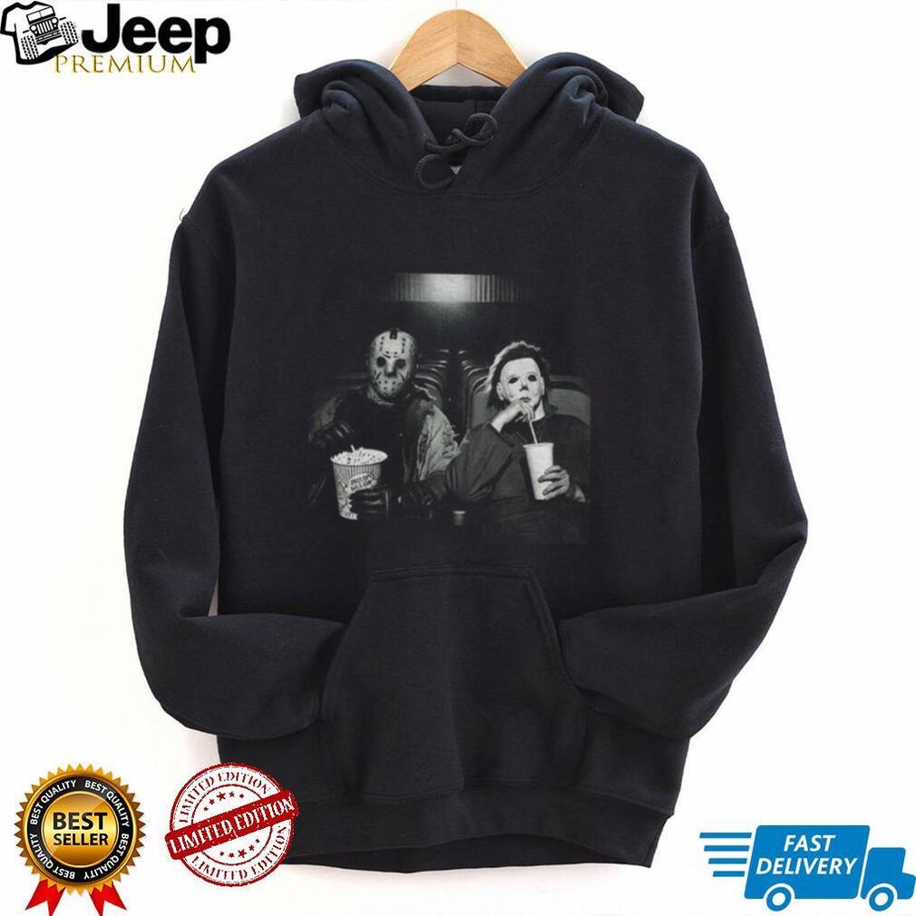 Vintage Jason And Michael Myers Cinema Halloween 2026 shirt