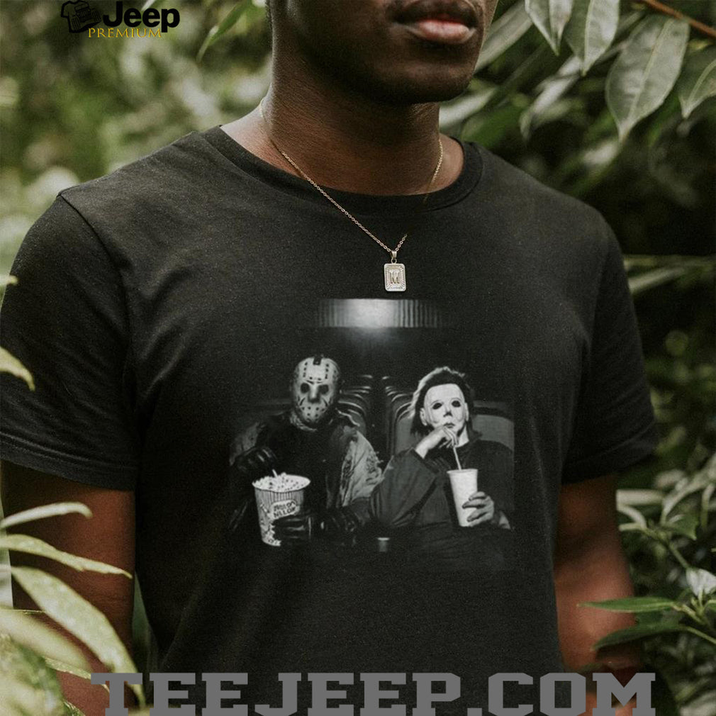 Vintage Jason And Michael Myers Cinema Halloween 2026 shirt