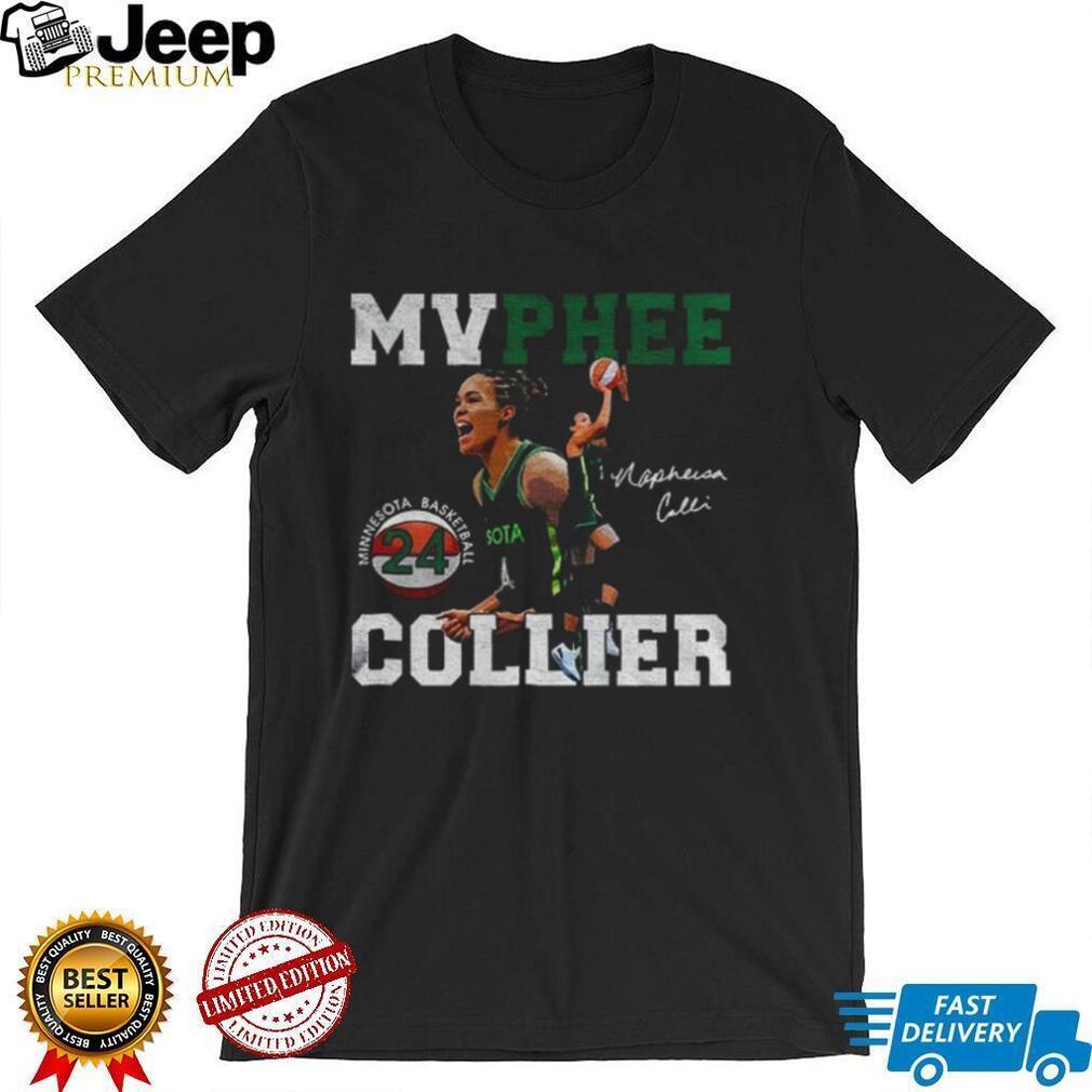 Vintage Napheesa Collier Minnesota Lynx Basketball signature shirt