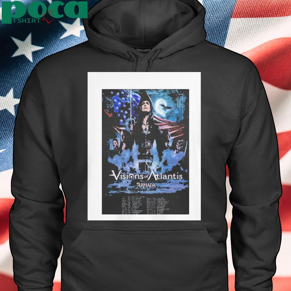 Visions Of Atlantis North American Tour 2025 Poster T Shirt