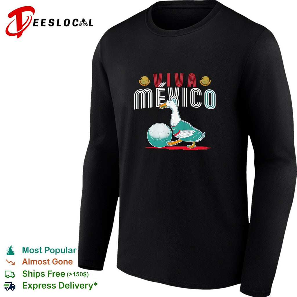 Viva Mexico Merlin The Mexico Duck mascot shirt